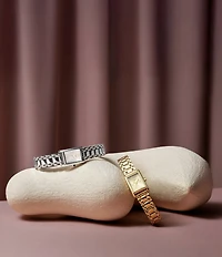 Olivia Burton Women's Mini Grove Quartz Analog Stainless Steel Bracelet Watch