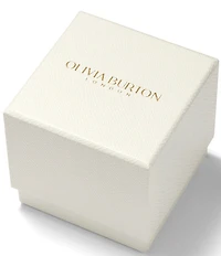 Olivia Burton Women's Mini Quartz Analog Gold Tone Stainless Steel Mesh Bracelet Watch
