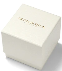 Olivia Burton Women's Moonphase Multifunction Gold Tone Stainless Steel Bracelet Watch