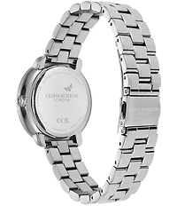 Olivia Burton Women's Moonphase Multifunction Stainless Steel Bracelet Watch