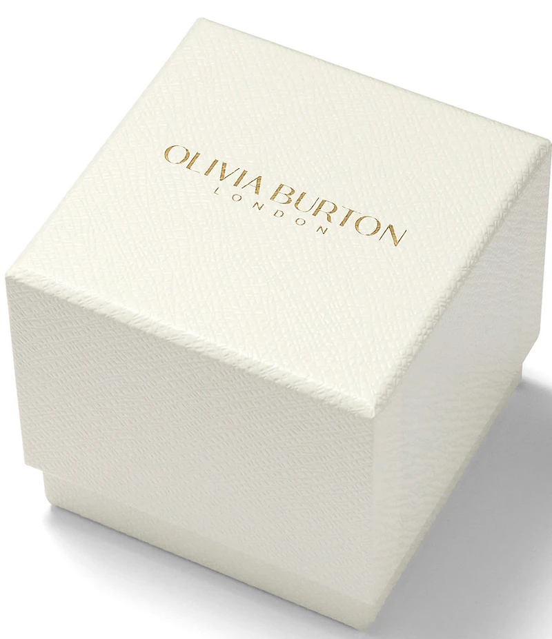 Olivia Burton Women's Moonphase Multifunction Stainless Steel Bracelet Watch