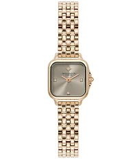 Olivia Burton Women's Petite Grosvenor Quartz Analog Stainless Steel Bracelet Watch