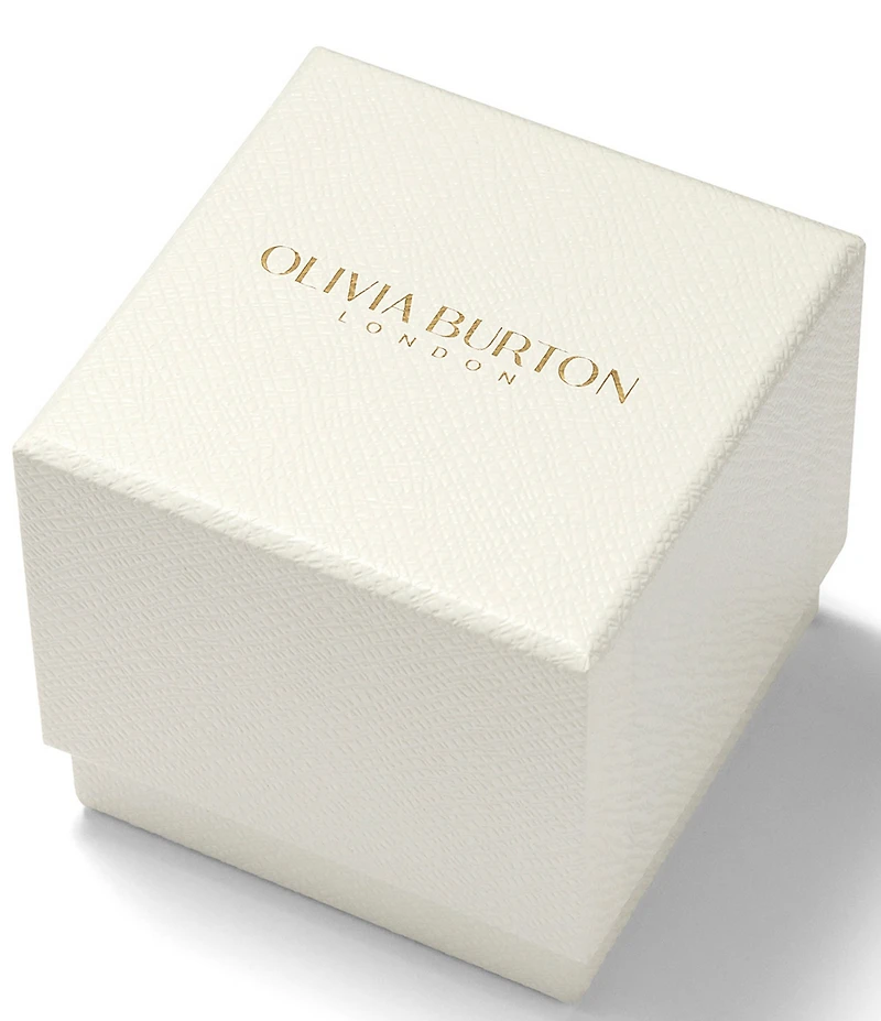 Olivia Burton Women's Petite Grosvenor Quartz Analog Stainless Steel Bracelet Watch