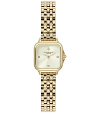 Olivia Burton Women's Petite Grosvenor Quartz Analog Stainless Steel Bracelet Watch