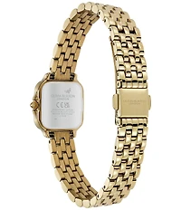 Olivia Burton Women's Petite Grosvenor Quartz Analog Stainless Steel Bracelet Watch