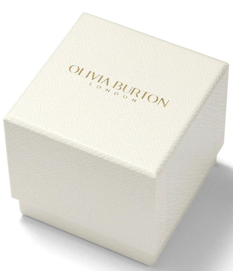 Olivia Burton Women's Petite Grosvenor Quartz Analog Stainless Steel Bracelet Watch