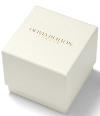 Olivia Burton Women's Petite Grosvenor Quartz Analog Stainless Steel Bracelet Watch