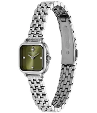 Olivia Burton Women's Petite Grosvenor Quartz Analog Stainless Steel Bracelet Watch