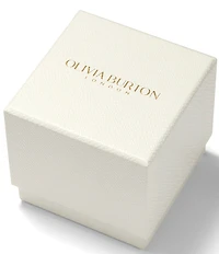 Olivia Burton Women's Petite Grosvenor Quartz Analog Stainless Steel Bracelet Watch