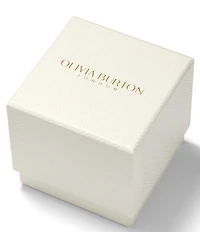 Olivia Burton Women's Petite Grosvenor Quartz Analog Two Tone Stainless Steel Bracelet Watch