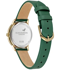 Olivia Burton Women's Quartz Analog Leather Strap Watch