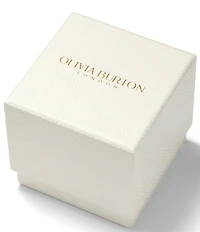 Olivia Burton Women's Quartz Analog Stainless Steel Bangle Bracelet Watch