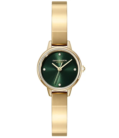 Olivia Burton Women's Quartz Analog Stainless Steel Bangle Bracelet Watch