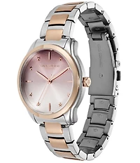 Olivia Burton Women's Colourwave Ombre Dial Quartz Analog Stainless Steel Bracelet Watch