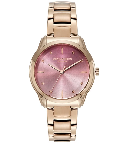 Olivia Burton Women's Colourwave Ombre Dial Quartz Analog Stainless Steel Bracelet Watch
