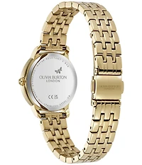 Olivia Burton Women's Quartz Analog Stainless Steel Bracelet Watch