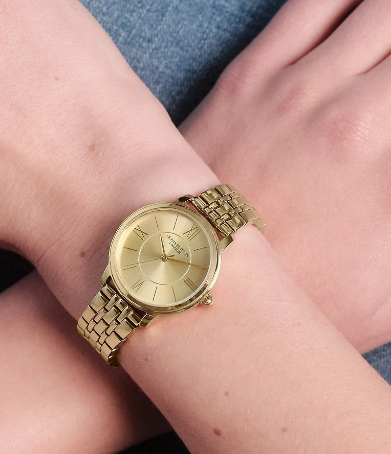 Olivia Burton Women's Quartz Analog Stainless Steel Bracelet Watch