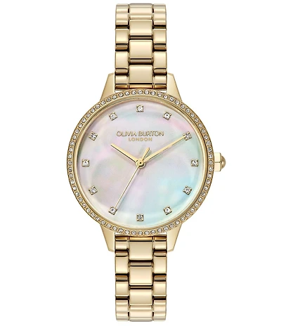 Olivia Burton Women's Captivate Quartz Analog Stainless Steel Bracelet Watch