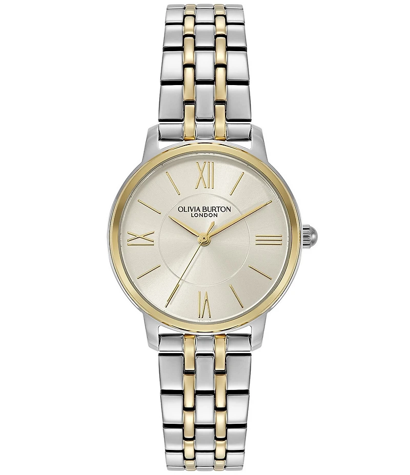 Olivia Burton Women's Quartz Analog Stainless Steel Bracelet Watch