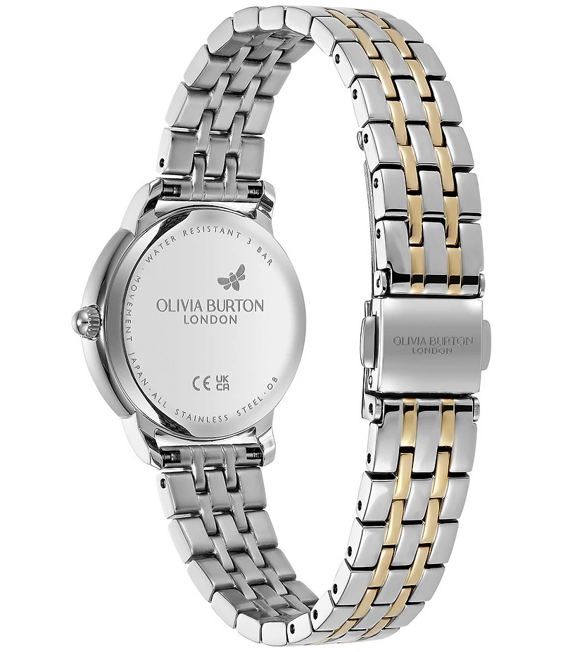 Olivia Burton Women's Quartz Analog Stainless Steel Bracelet Watch