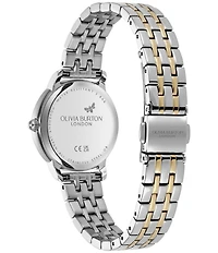 Olivia Burton Women's Quartz Analog Stainless Steel Bracelet Watch