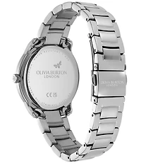 Olivia Burton Women's Colourwave Ombre Dial Quartz Analog Stainless Steel Bracelet Watch