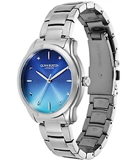 Olivia Burton Women's Colourwave Ombre Dial Quartz Analog Stainless Steel Bracelet Watch