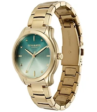 Olivia Burton Women's Colourwave Ombre Dial Quartz Analog Stainless Steel Bracelet Watch