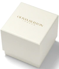 Olivia Burton Women's Sports Luxe Bejewelled Quartz Analog Two Tone Stainless Steel Bracelet Watch