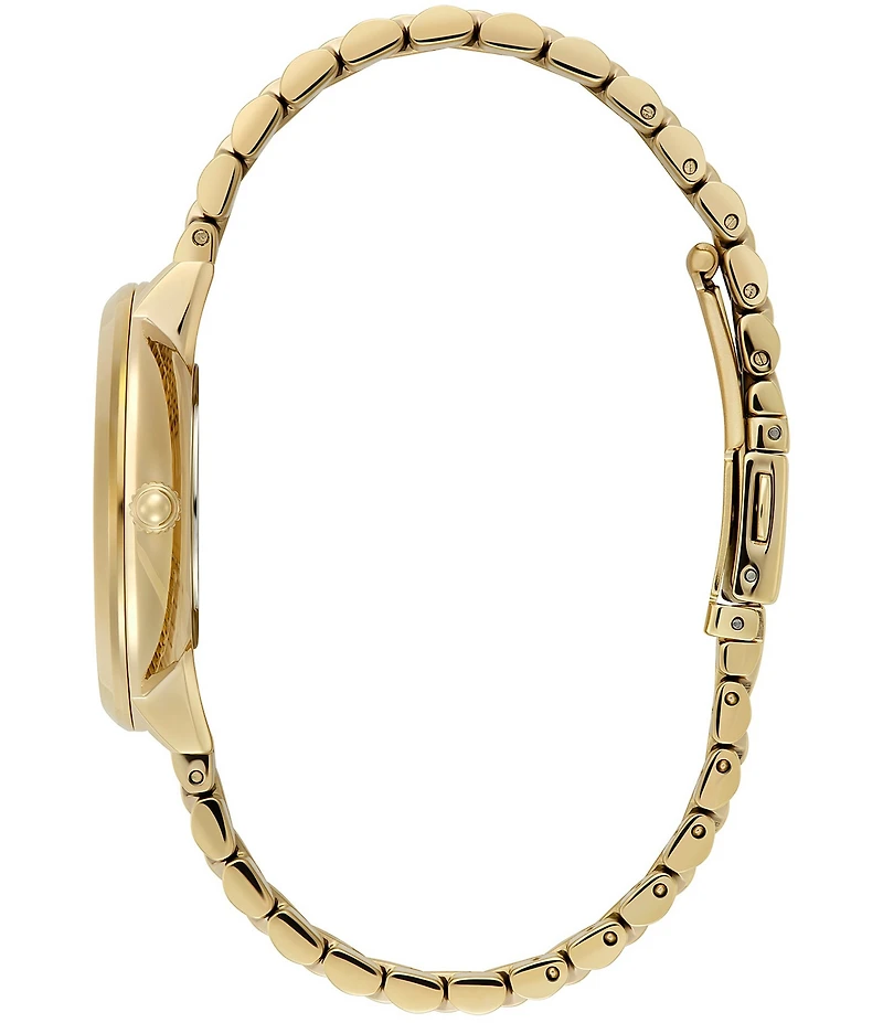 Olivia Burton Women's Sunflower Quartz Analog Stainless Steel Bracelet Watch
