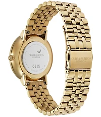 Olivia Burton Women's Sunflower Quartz Analog Stainless Steel Bracelet Watch
