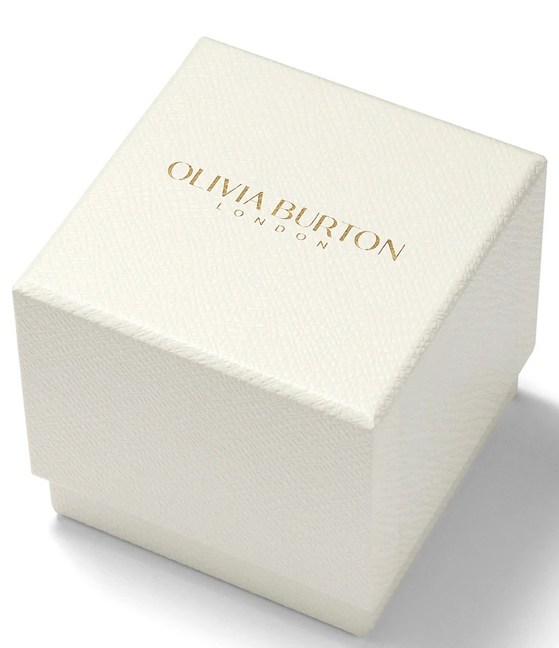 Olivia Burton Women's Sunflower Quartz Analog Stainless Steel Bracelet Watch
