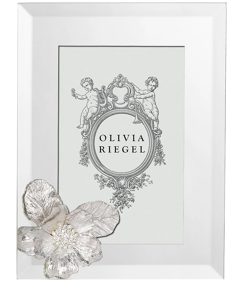 Olivia Riegel Botanica Flower Crystal Frame, 4x6#double;