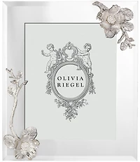 Olivia Riegel Botanica Two-Tone Floral Crystal Frame