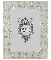 Olivia Riegel Carlyle Texturized Pave Crystal Frame