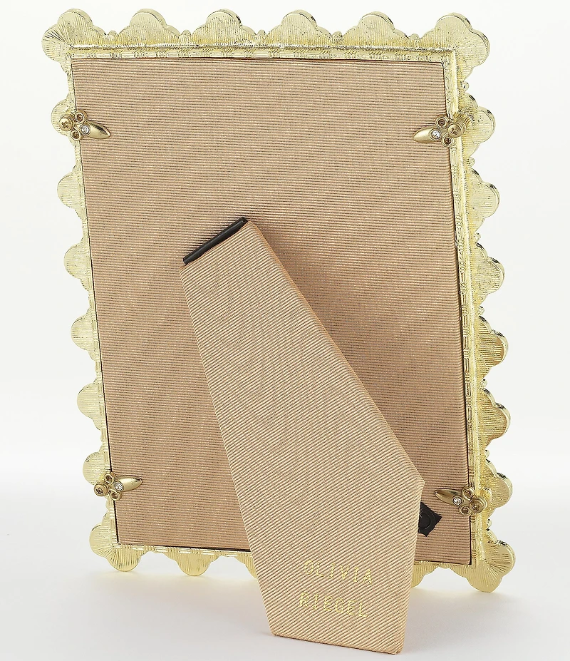 Olivia Riegel Clover Quatrefoil Crystal Frame