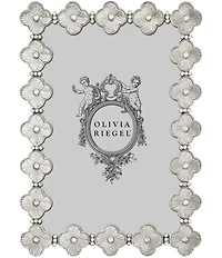 Olivia Riegel Clover Quatrefoil Crystal Frame