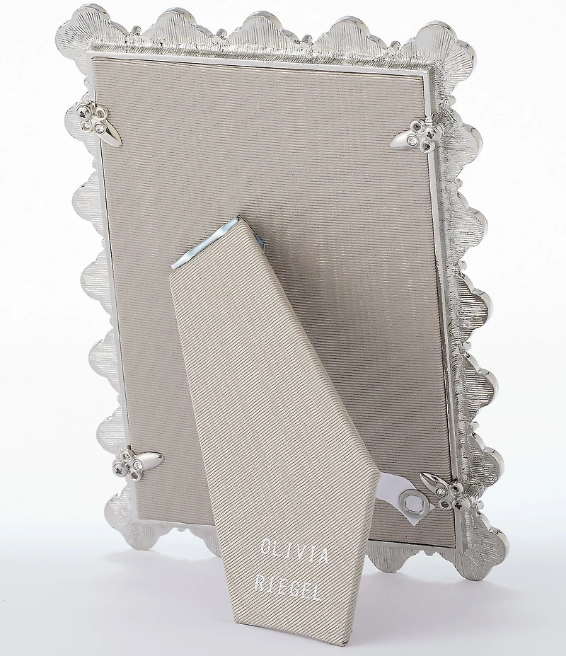 Olivia Riegel Clover Quatrefoil Crystal Frame