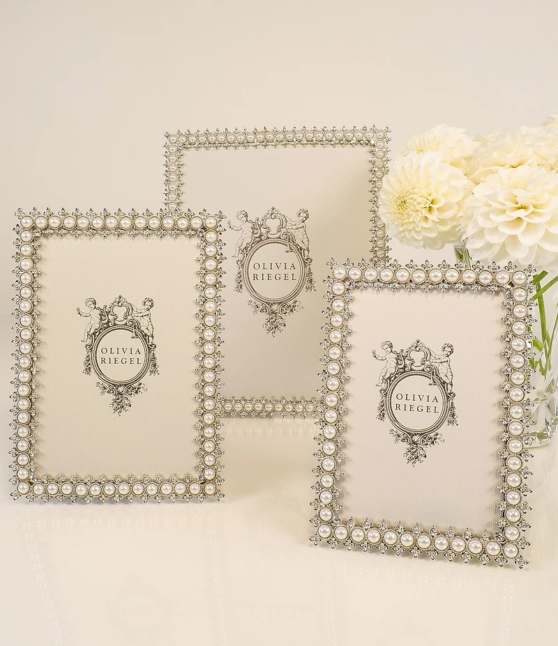 Olivia Riegel Crystal & Pearl Frame