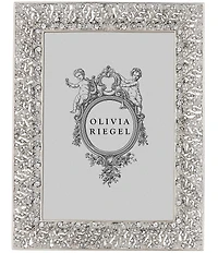 Olivia Riegel Florence Leaf Pattern Crystal Frame