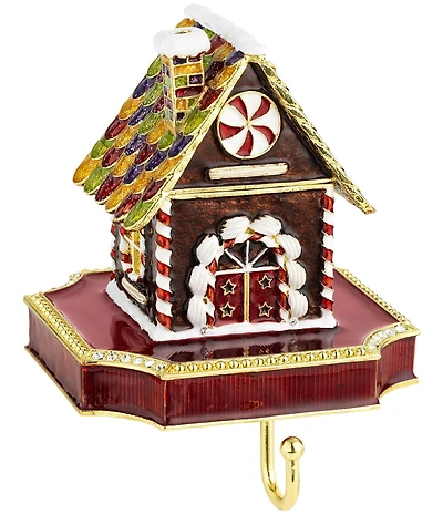 Olivia Riegel Gingerbread Box Stocking Holder