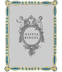 Olivia Riegel Gold Asbury Frame with Capri Blue Stones