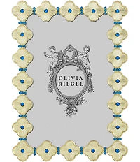 Olivia Riegel Gold Clover Frame, 4x6#double;