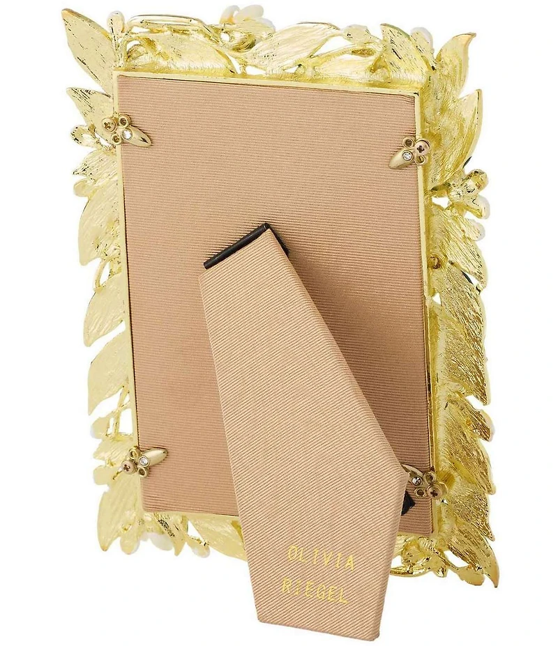 Olivia Riegel Hannah Crystal Floral Leaves Frame