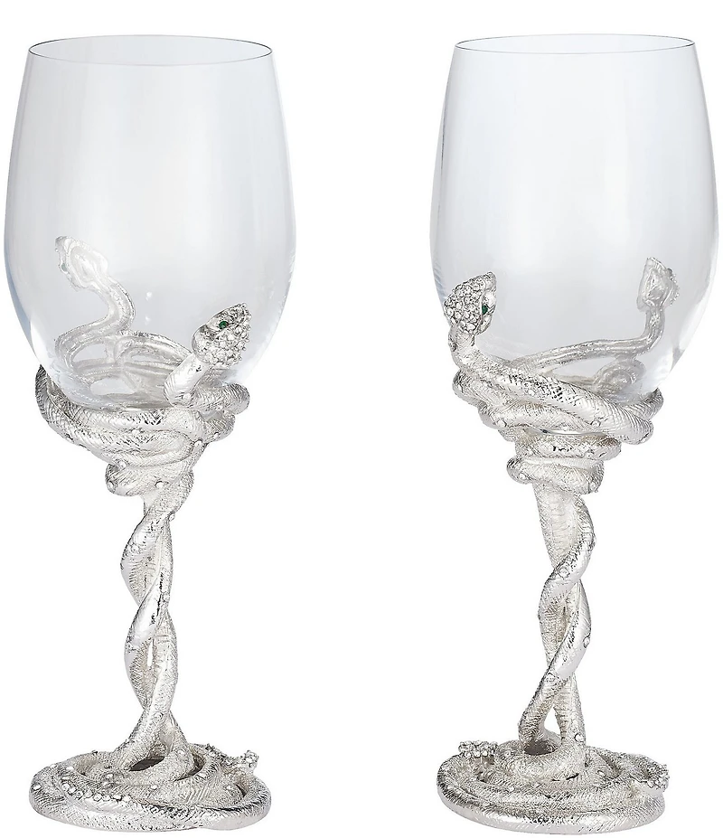 Olivia Riegel Serpentina Wine Glass, Set of 2