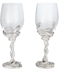 Olivia Riegel Serpentina Wine Glass, Set of 2
