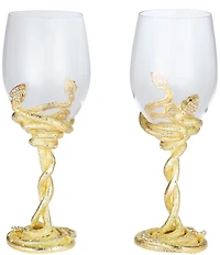 Olivia Riegel Serpentina Wine Glass, Set of 2