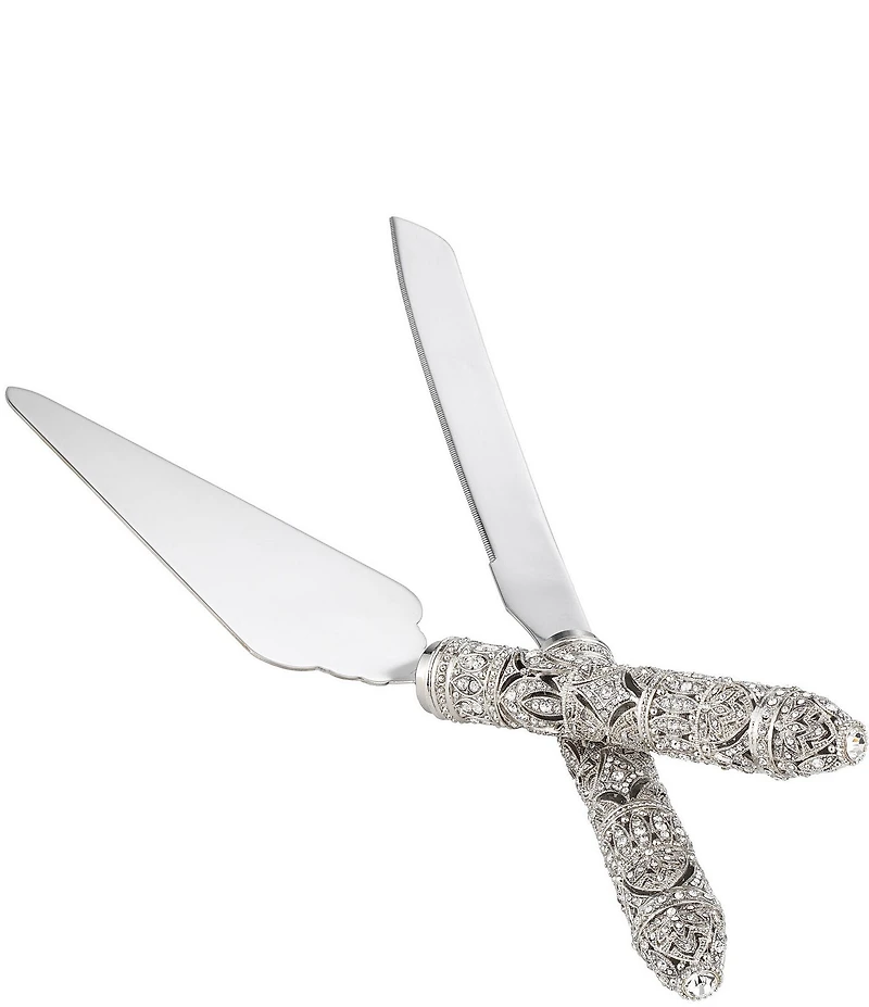 Olivia Riegel Windsor Classic Estate Crystal Dessert Serving Set