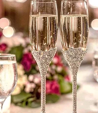 Olivia Riegel Windsor Classic Estate Crystal Flutes, Set of 2