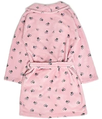 Omg! Accessories Big Girls Cherry Printed Bath Robe